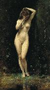 Jean-Baptiste-Camille Corot Diana Bathing Germany oil painting artist